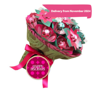 Eco Friendly: Poinsettia Bouquet Grand