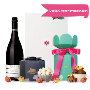 Champagne And Bubbles: Christmas Pinot Noir Gift Hamper