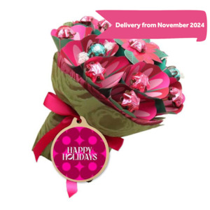 Christmas Bouquets: Poinsettia Posy