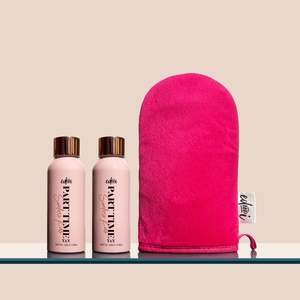 Body Care: MINI PART TIME Self Tan duo with FREE Mitt