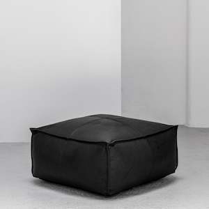 Pre Order Winter 2020: Large Octaaf Ottoman - Black