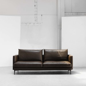 Notting 2.5 Seater Sofa - Tobacco + Leather