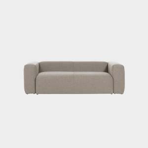 New: Blok 2 Seater Sofa - Light Biege