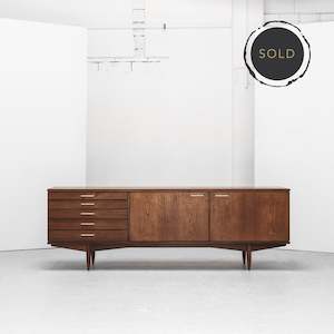 Vintage Sideboards: 1950's Teak Credenza - Denmark