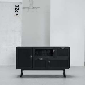 Rainbow Storage Collection: Rainbow Sideboard - Oak + Black
