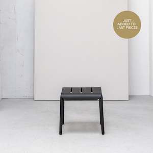 Outdoor: Outo Footstool - Black