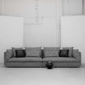 Macchiato: Boulevard 4 Seater Sofa - Tweed