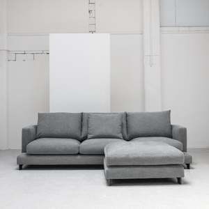 4 Seater: Lazytime 4 Seater Sofa - Grey