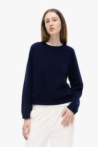Womens Clothing: Teddy Bear Sweater - Dark Blue WAS $299 NOW
