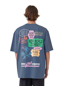 NWO Tee - Washed Blue