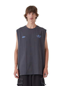 Euphoria Muscle Shirt - Washed Black