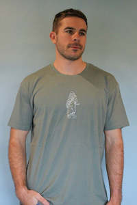 Mens Tees: Rapt T-Shirt - Sage Was $70 Now