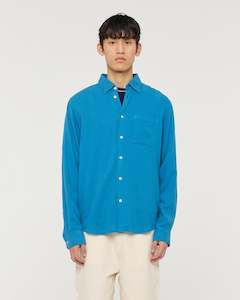 Konga Long Sleeved Shirt - Bright Blue