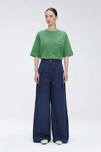 Womens Pants: Pansmokey Pants - Navy ONLINE ONLY