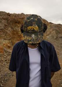 Afends Find Me Recycled Six Panel Cap - Find Me