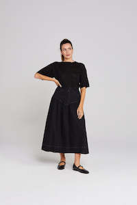 Zoey Skirt - Black Last Sizes