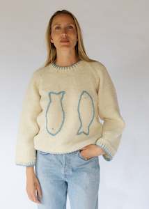 Pisces Sweater - Snow Last One Was $269.90 NOW
