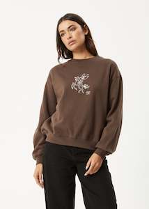 Womens Sweats Knits: Mackie Crew Neck Sweat - Coffee Last Sizes Was $110 Now