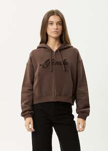 Kourt Zip Hoodie - Coffee
