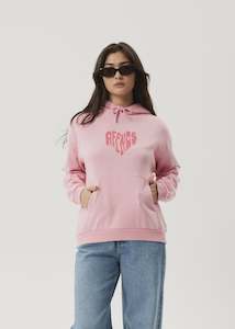 Womens Sweats Knits: Mara Recycled Pull On Hoodie - Pink Was $110 Now