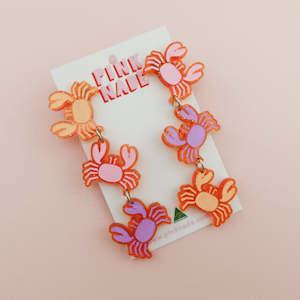 Crab Dangle Earrings
