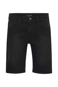 Mens Denim Shorts - Denim Black