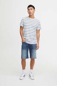 Twister Denim Shorts - Middle Denim Blue