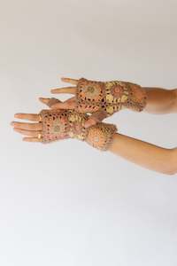 Crochet Fingerless Gloves