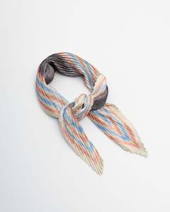 Scarves Collars: Iris Pleated Kerchief