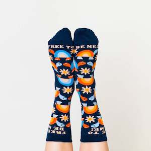 Womens Socks - Free To Be Me