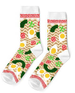 Socks: Womens Socks - Ramen