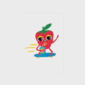 Stationery: Strawberry Card
