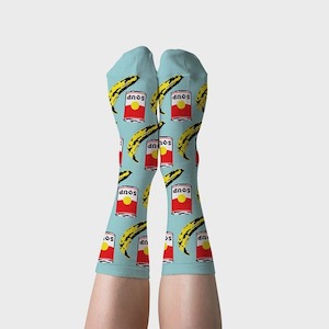 Womens Socks: Womens Socks - Pop Art