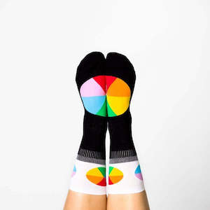 Womens Socks: Womens Socks - Colour Wheel