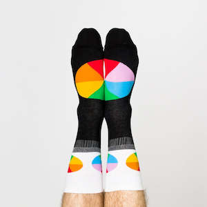 Mens Socks - Colour Wheel