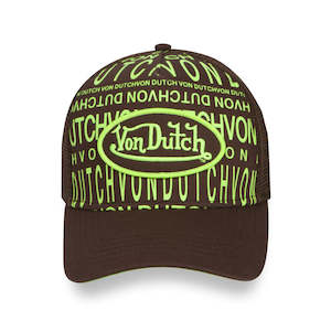 Trucker Hat - Brown Lime