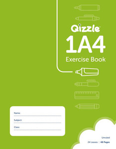 1a4 qizzle exercise book