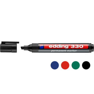 Products: edding 330 permanent marker chisel tip