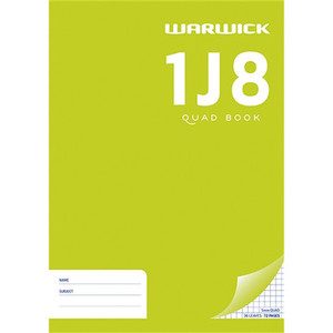 Products: 1j8 warwick exercise book