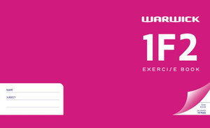 Products: 1f2 warwick exercise book