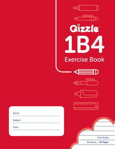Products: 1b4 qizzle exercise book