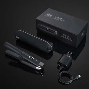 GHD UNPLUGGED CORDLESS HAIR STRAIGHTENER (22MM PLATE) BLACK