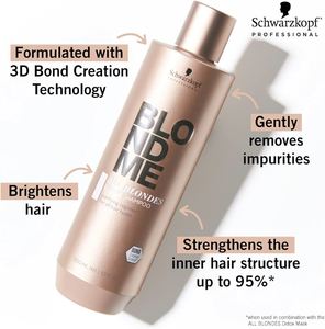 On Sale: SCHWARZKOPF BLONDEME DETOX SHAMPOO- 300ml