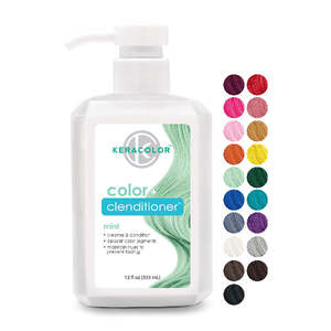 Keracolor: KERACOLOR Color + Clenditioner MINT - 355ml