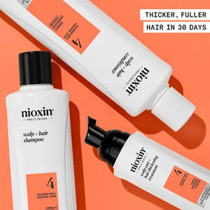 Nioxin SCALP + HAIR THICKENING SYSTEM 4 TRIAL KIT - 150+150+40ML