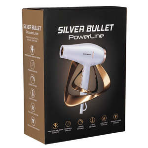 Silver Bullet Hairdryers: Silver Bullet POWERLINE WHITE