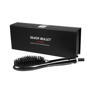 Silver Bullet Hybrid Straightening Brush: Silver Bullet HYBRID IONIC STRAIGHTENING BRUSH