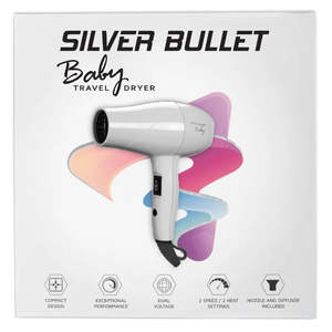 Silver Bullet Travel: Silver Bullet METALLIC BABY WHITE DRYER