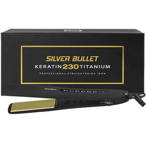 Silver Bullet Straightening Irons: Silver Bullet KERATIN 230 GOLD TITANIUM