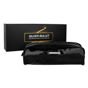 Silver Bullet Styling Tools Accessories: Silver Bullet PATENT BLACK POUCH